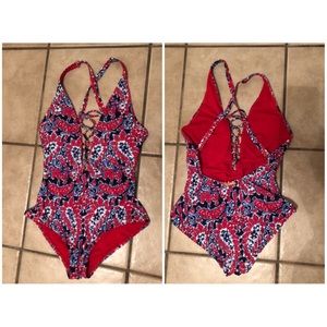 Michael Kors one-piece swim suit